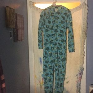 Adult  Footie Pajamas Frog Prince